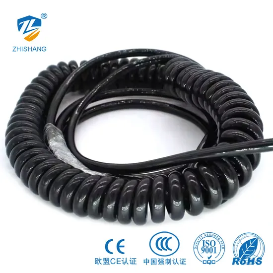 Горячая Распродажа PU оболочка Aisg Power Network Втягивающийся силовой кабель